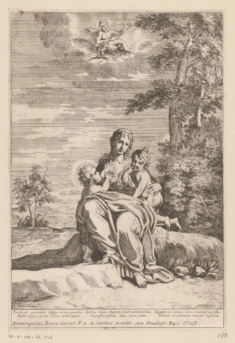 Domenico Zampieri detto Domenichino - 227, Latona incontrò Diana e Apollo di Delo, Rijks Museum, Amsterdam
